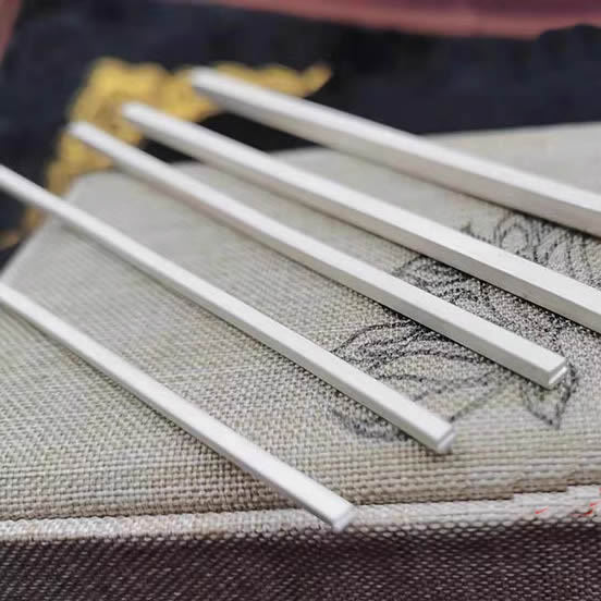 s999纯银银料加工银条DIY方条四方线半圆戒指手镯条银片银线