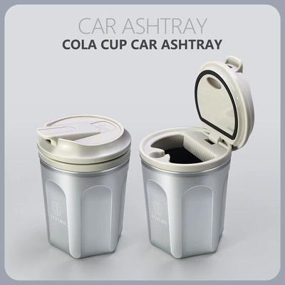 Stylbo Car Ashtray with: Car ashtray