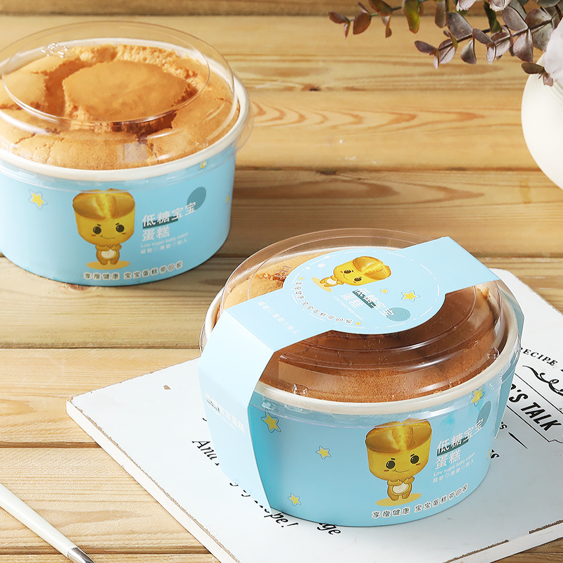 低糖宝宝蛋糕包装盒4寸戚风牛奶面包蛋糕纸杯烘焙碗耐高温一次性