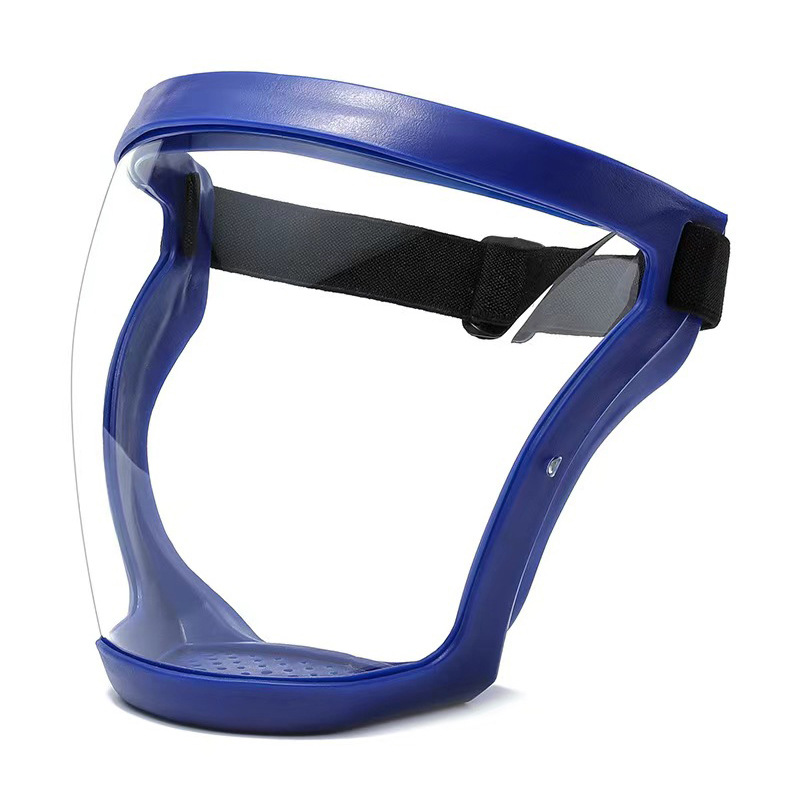 Прозрачная пленка с синей рамкой