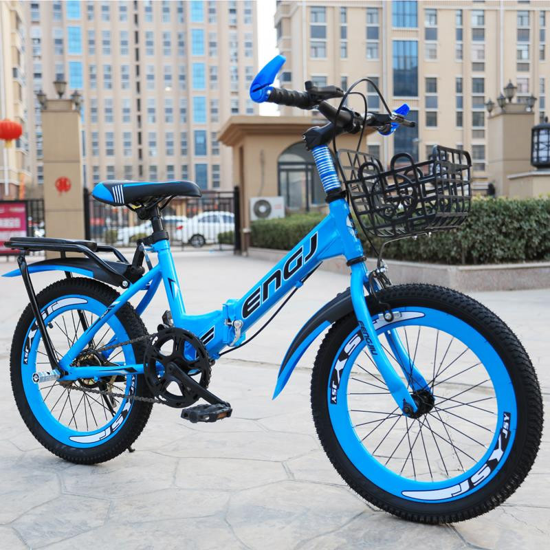 Folding Student Parent-Child Bicycle for Children, Women, Can Carry Baby to Pick up Children, Lightweight Disc Brake Variable Speed Bicycle