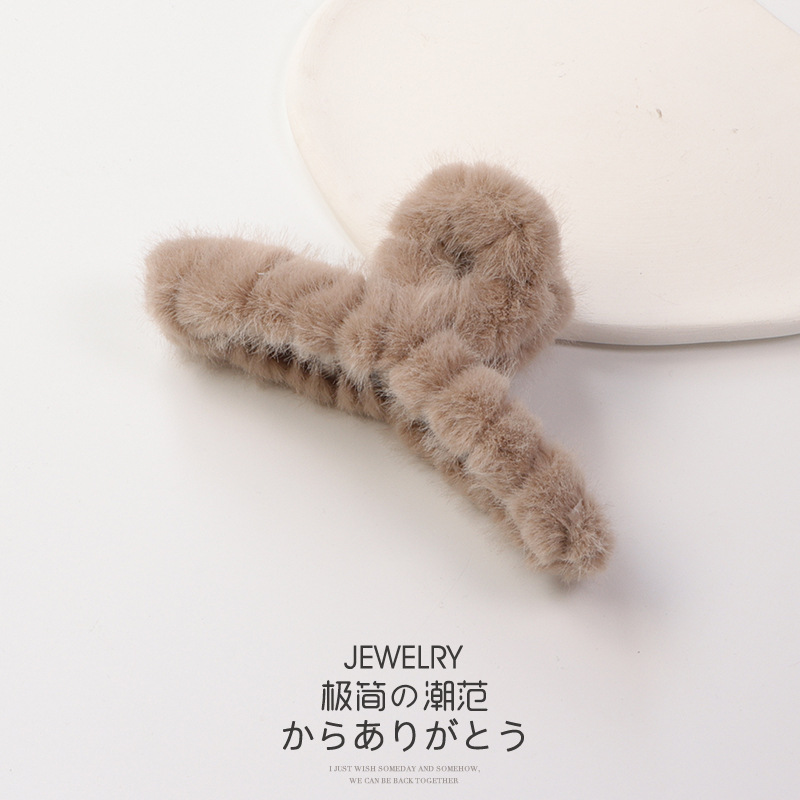 Corea del Sur elegante clip de pelo de las mujeres clip de helado tocado de alto grado horquilla de tiburón clip de pelo grande al por mayor