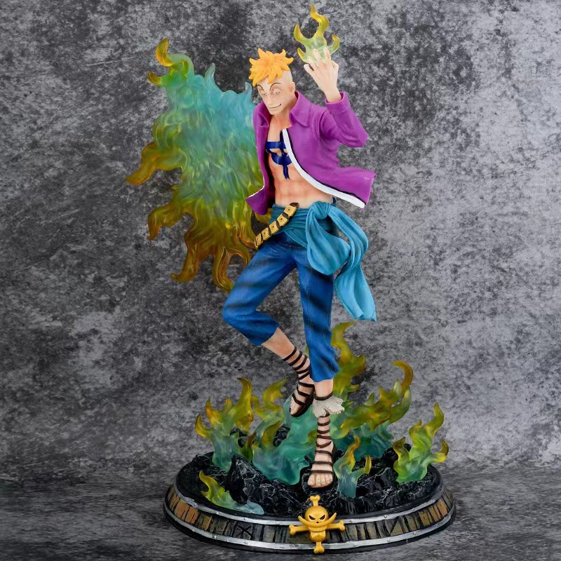 ファンタスティックフェニックスマルコワンピース GK アニメシーン像フィギュアモデル箱入り卸売ドロップシッピング|undefined