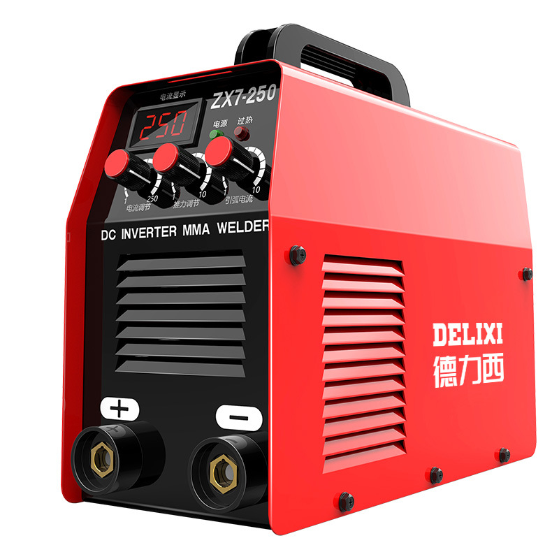 DELIXI 315 soldadora industrial 220v380v doméstica pequeña doble voltaje de doble propósito cobre DC totalmente automático