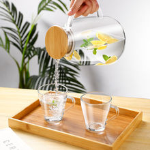凉水壶玻璃耐高温家用大容量杯耐高温凉白开茶壶套装冷水壶