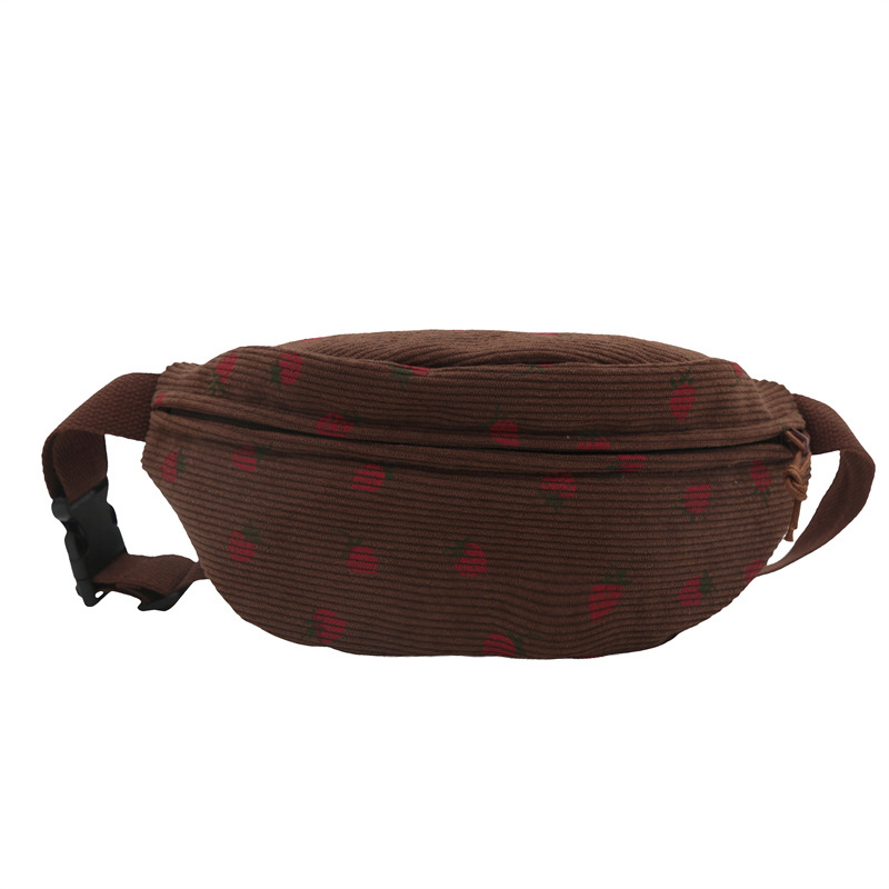 Pequeño bolso de cintura fresco, bolso de pecho deportivo, bolso de cintura de moda de nicho, bolso casual simple, bolso de viento para mujeres.
