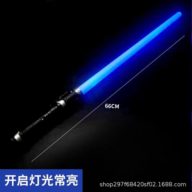 Espada láser telescópica cool Star Wars juguetes infantiles niños píxeles luminosos espada flash LED