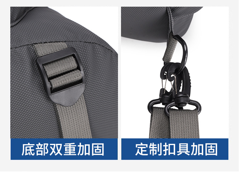 2025 New cross-border men's chest bag, casual men's bag, large-capacity retro multi-functional crossbody bag, soft leather single-shoulder bag undefined