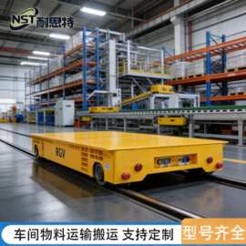 定制自动化轨道平车 RGV车间定点运输电动平车 流水线轨道地平车