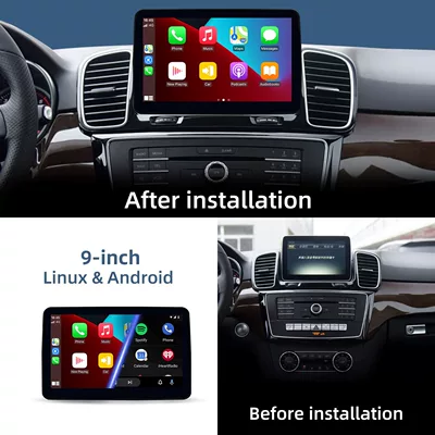 Central control large screen DVD Navigation