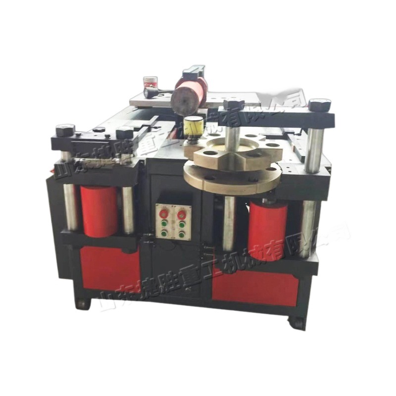 Cuatro en uno CNC máquina de procesamiento de barra de bus de barra de corte de perforación de barra de bus equipo de flexión de cizallamiento conector de cable de barra de bus