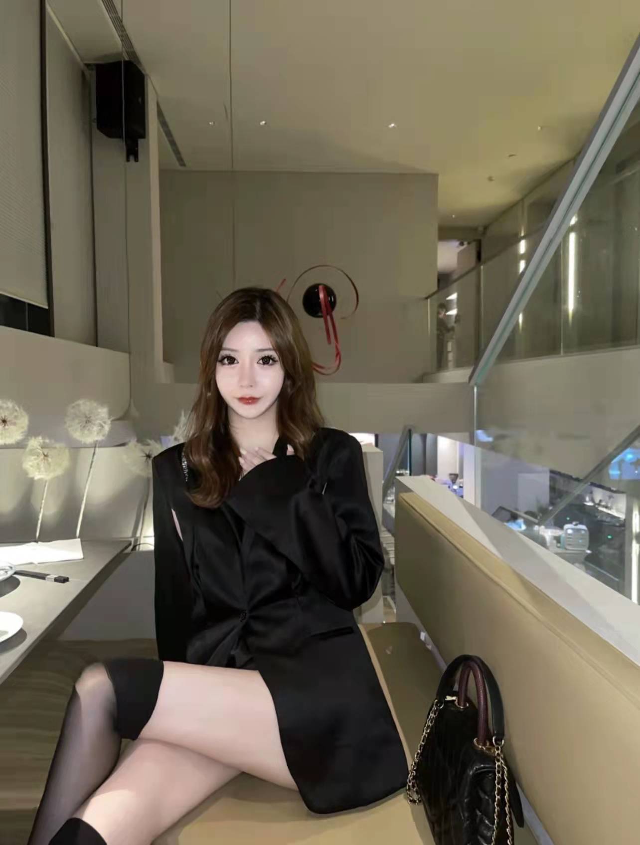 Sexy Thigh High Stockings Non-slip Over Knee Black Silk Socks_voghion.com