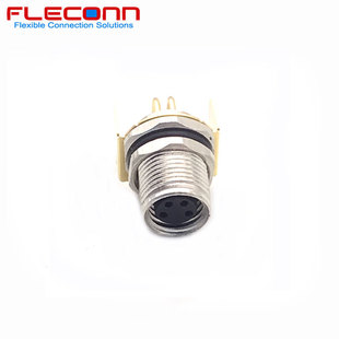 M8 4о4��λ 4Pin 90�ȏ��PCB���ĸ�^�������΂������B��������