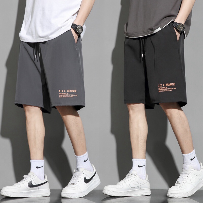 Factory wholesale foreign trade cross-border export men's shorts summer loose plus size wear pants beach pants trend Factory wholesale foreign trade cross-border export men's shorts summer loose plus size wear pants beach pants trend