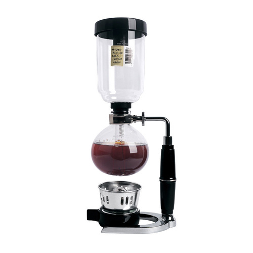 Commercial siphon pot household manual coffee machine siphon coffee pot heat-resistant glass coffee utensil set