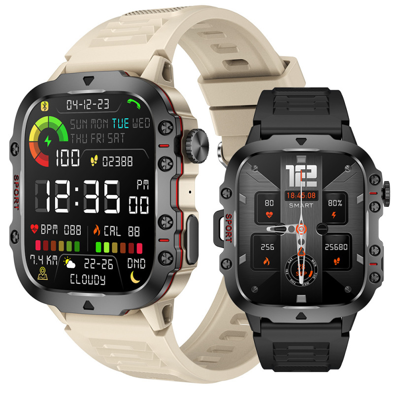 New 30 m waterproof heart rate Blood Oxygen Health sleep monitoring Bluetooth phone voice assistant metal smart watch New 30 m waterproof heart rate Blood Oxygen Health sleep monitoring Bluetooth phone voice assistant metal smart watch
