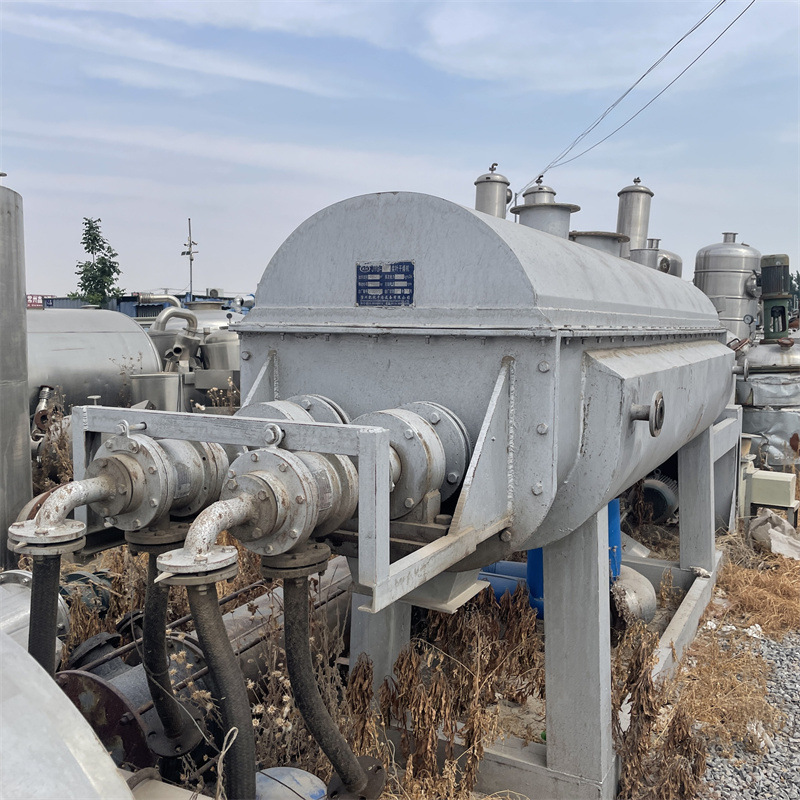 出售双轴桨叶干燥机  污泥干燥设备 二手空心桨叶干燥