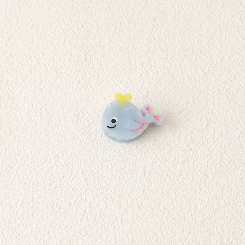 新款醋酸mini少女抓夹海洋生物八爪鱼韩版可爱百搭小号刘海夹发饰|undefined