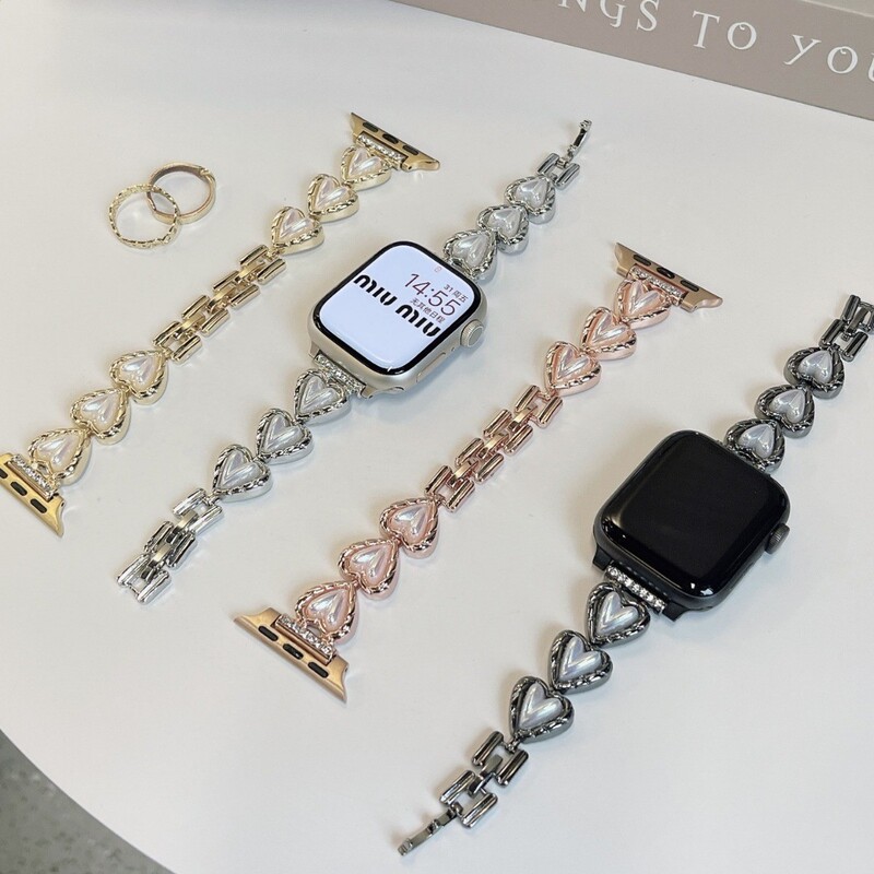 For Apple iwatch1234567SE Resin Splicing Watch Strap Apple Watch Strap in stock