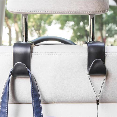 Car hook for rear headrest seatback, creative car interior accessory, storage car hook