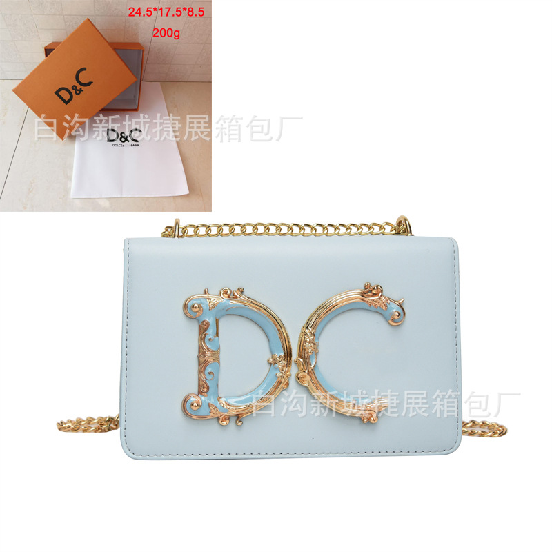 Caja de regalo azul bolsa de tela