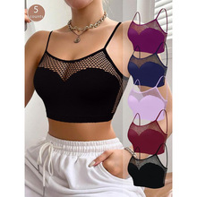 K 53051 Hollow Mesh Hot Girl Vests �ο��������ñ��Ŀ羳