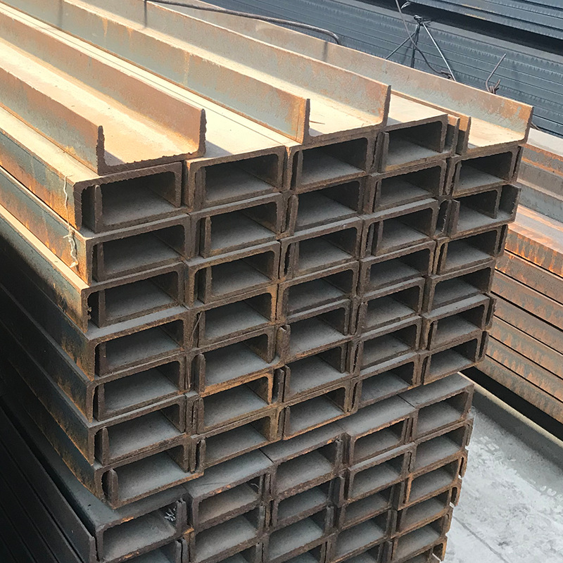 22#国标槽钢Q235B轻型热轧槽钢热镀锌槽钢钢铁钢材南京现货批发