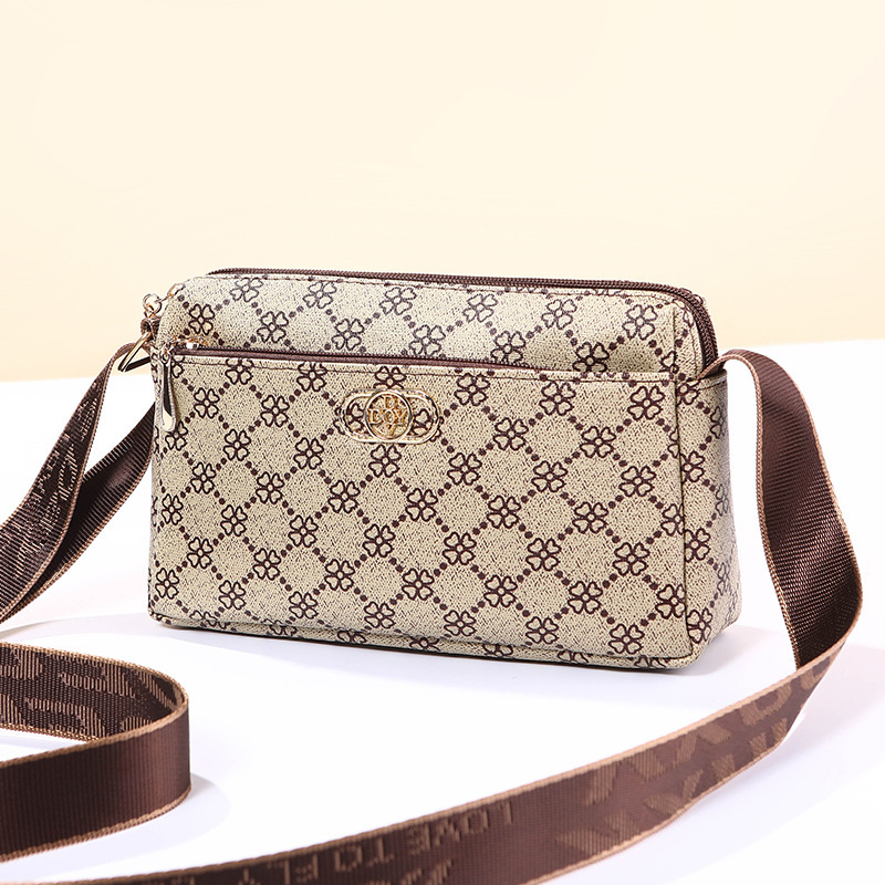 2026 New Crossbody Bag Direct Cross-Border Sales Hot-Selling Women's Bag Vintage Pattern Soft Material Versatile Shoulder Bag Light Luxury 2026 New Crossbody Bag Direct Cross-Border Sales Hot-Selling Women's Bag Vintage Pattern Soft Material Versatile Shoulder Bag Light Luxury