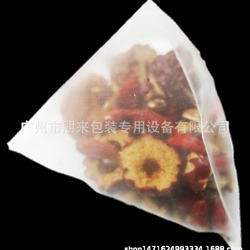 定制尼龙三角袋养生茶茉莉花茶茶包包装机全自动内外袋茶叶包装机