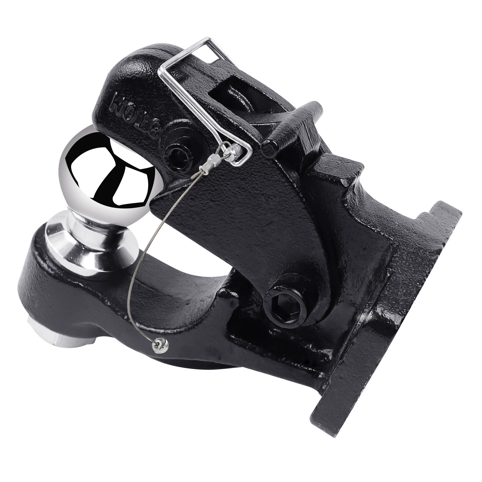 2-5/ 16inch шаровая головка, 8-тонный крюк для прицепа, шаровая головка, несущая способность 14000 фунтов