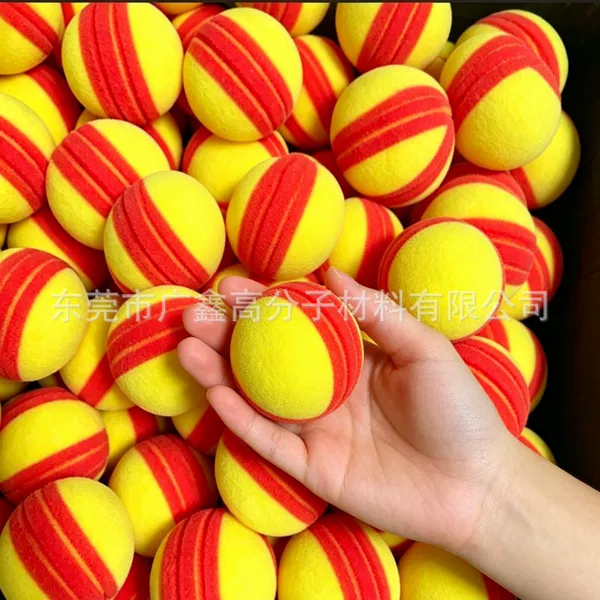 Manufacturer Typti Ball Sponge Ball Pu High-Elastic Foam Silent Pickleball Stress-Relief Children's Toy Ball