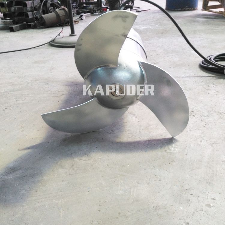4kw潜水搅拌器 N=4kw Φ620 n=480 凯普德 kapuder砂浆水处理