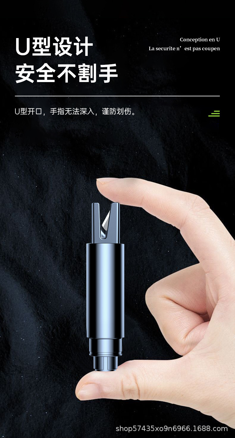 Car Safety Hammer and Cutting Knife 2-in-1 Emergency Window Breaker, Mini Car Escape Tool, Car Window Breaking Hammer