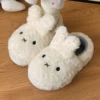 White Miffy Rabbit-Bag Heel Style
