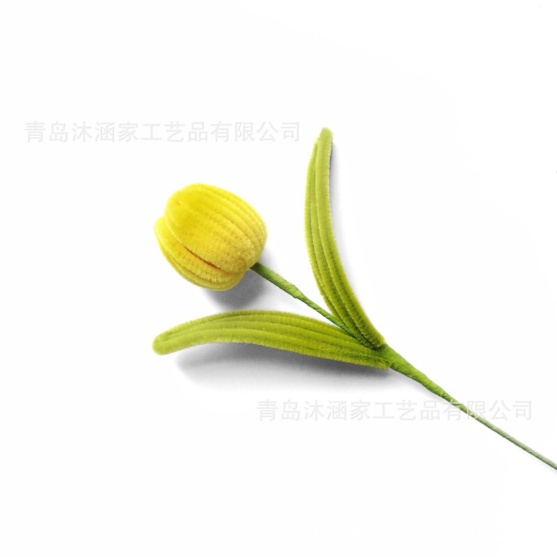 完成品ツイストスティックフラワー模擬花束ユリチューリップホリデーギフト教師用お土産撮影小道具|undefined