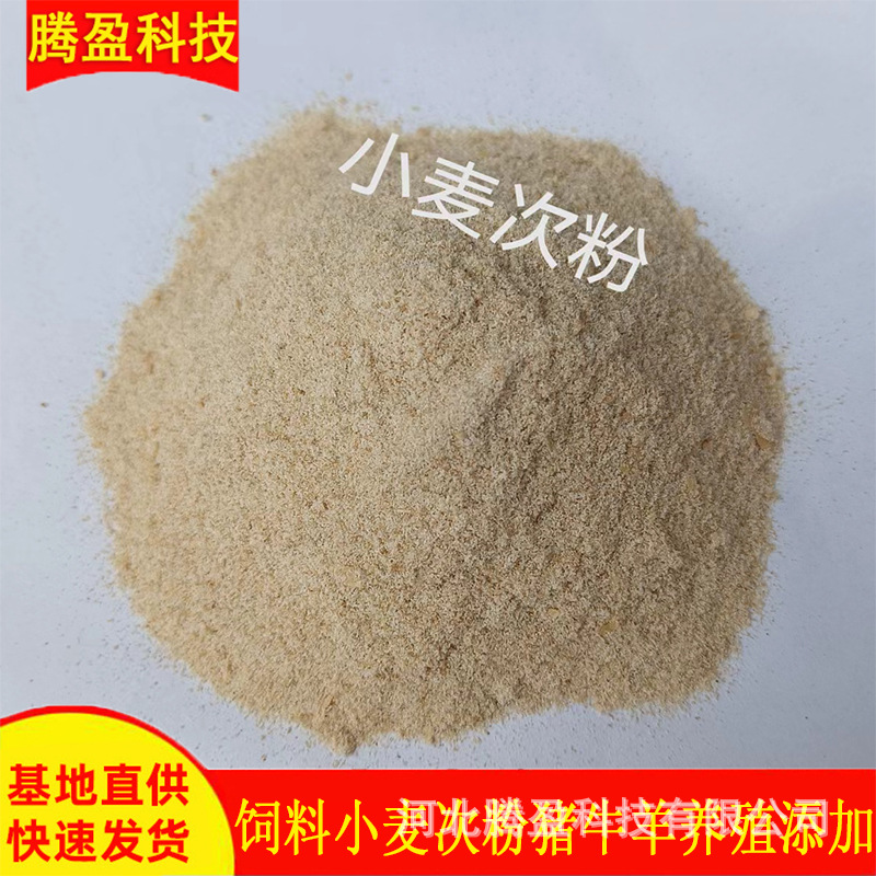 供应小麦次粉饲料猪牛羊养殖粗纤维添加小麦提取物次粉原料