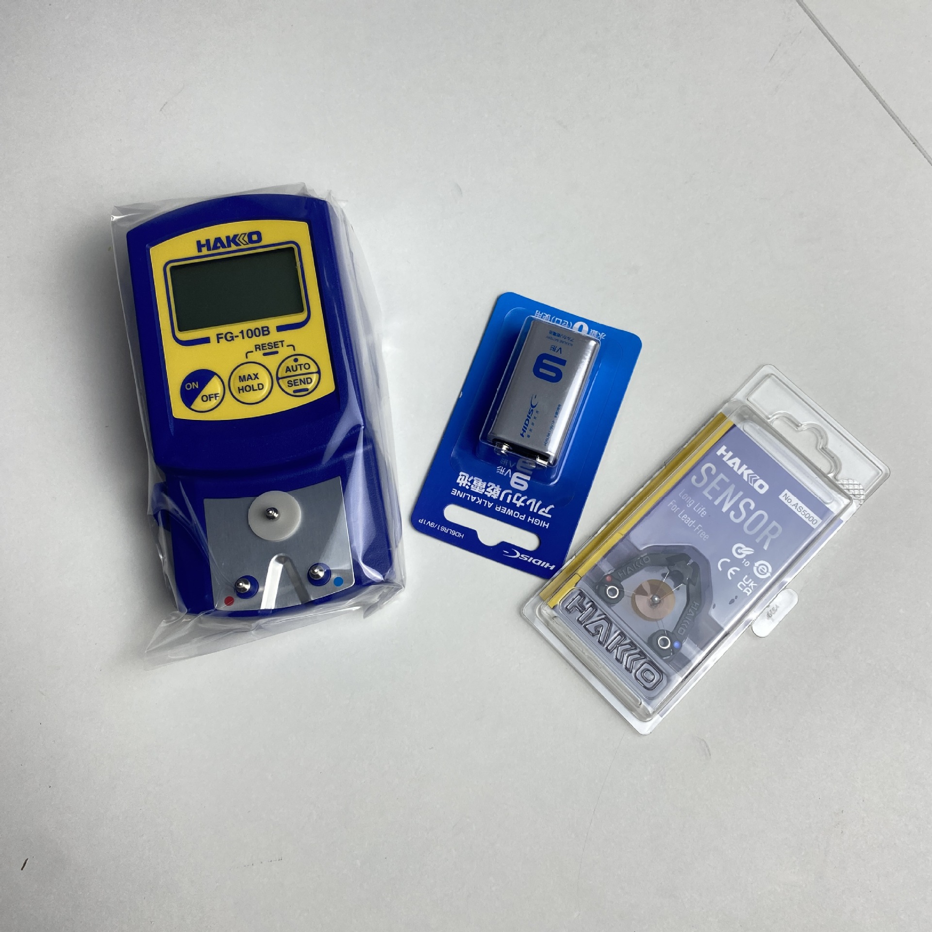 日本HAKKO白光温度检测仪FG-101B AC100V AC220V烙铁温度测试仪