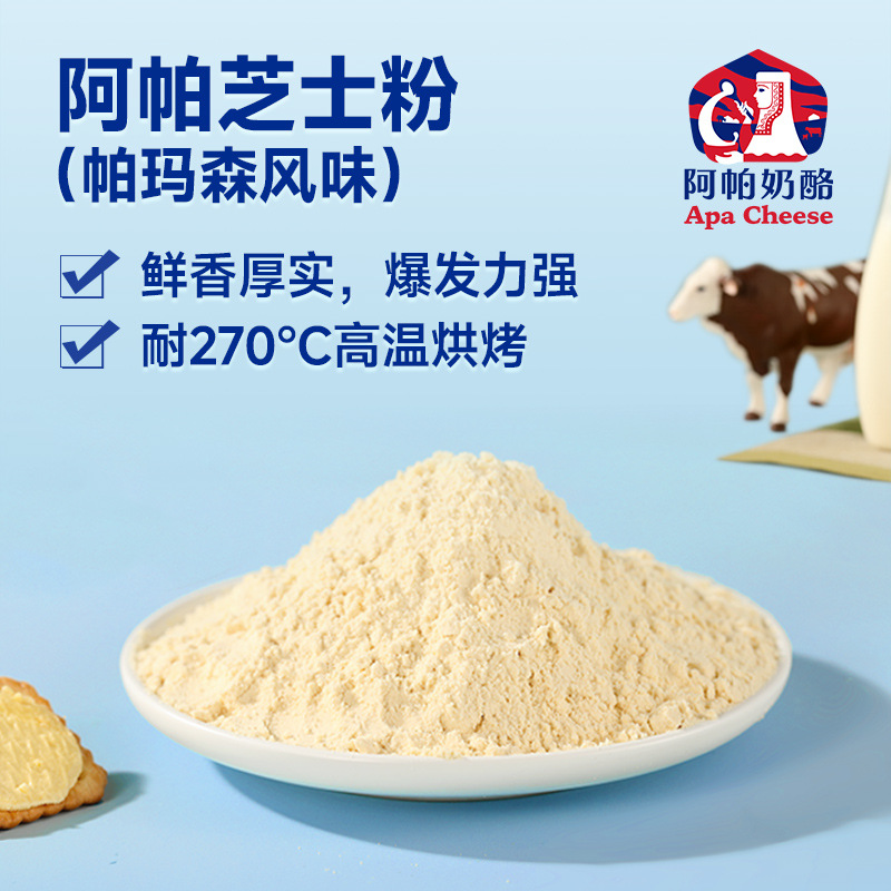 芝士粉 帕玛森风味耐高温奶酪粉调味品肉制品饼干用源头厂家