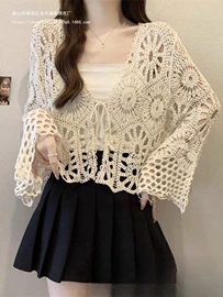 吊带背心;女式针织衫;蕾丝衫雪纺衫