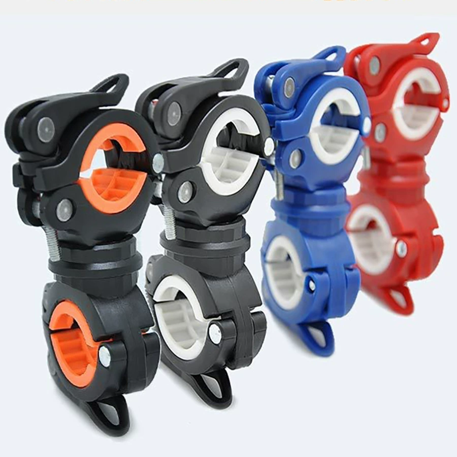 Держатель лампы велосипед Держатель лампы фонарика Держатель передней лампы фиксированный кронштейн зажим для велосипеда горный велосипед аксессуары для снаряжения для верховой езды