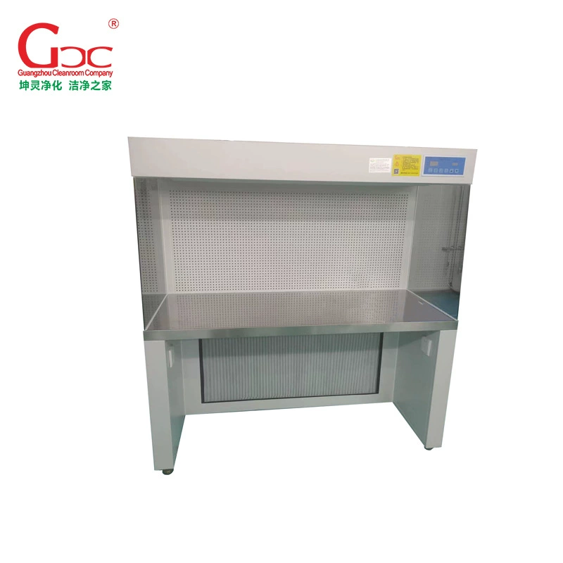Одно- и двухпоточные ультрачистые рабочие станции с горизонтальным потоком воздуха и столешницей из нержавеющей стали, прямые поставки от производителя из Гуандуна, класс чистоты 100, стерильная очистка