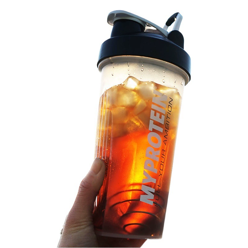 В наличии Shake Cup Спорт Фитнес Мужская и женская пластиковая чашка Большая емкость Портативная чашка для воды Чашка для смешивания протеинового Порошка