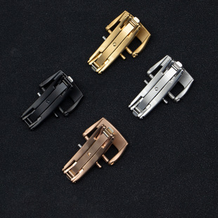 Suitable for Apple Watch/Richard Miller watch buckle 18/20mm double press butterfly buckle
