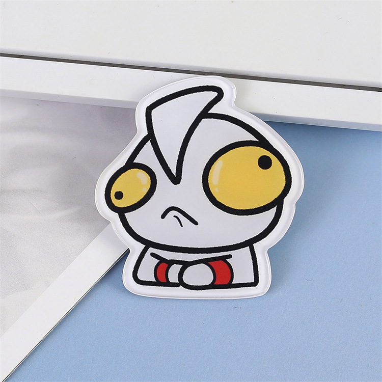 日韓ソフト萌えアニメ恐竜怪獣アクリルブローチ卸売りオーダーメイドバッグかわいいバッジのペンダント卸売り|undefined