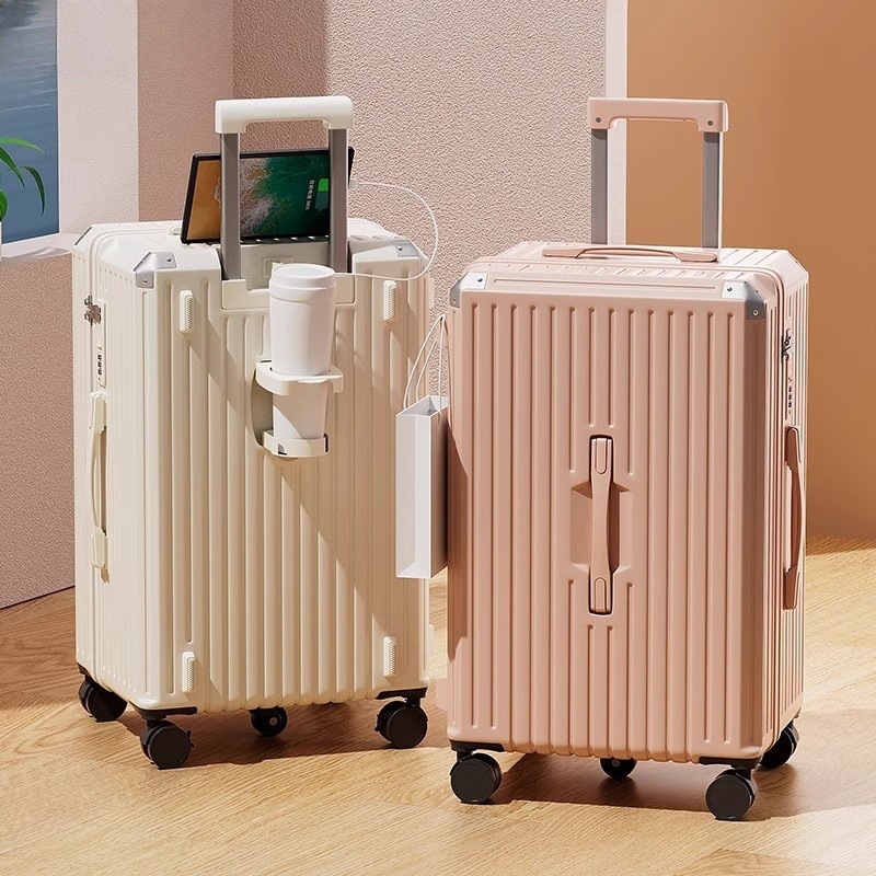 Maleta, maleta con ruedas para mujer, resistente y duradera, estudiante masculino 32, gran capacidad, gran tamaño, contraseña, rueda universal de embarque de viaje
