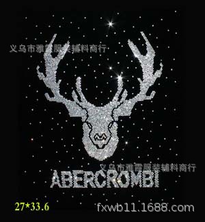 Ｔ恤钻　烫钻图案批发