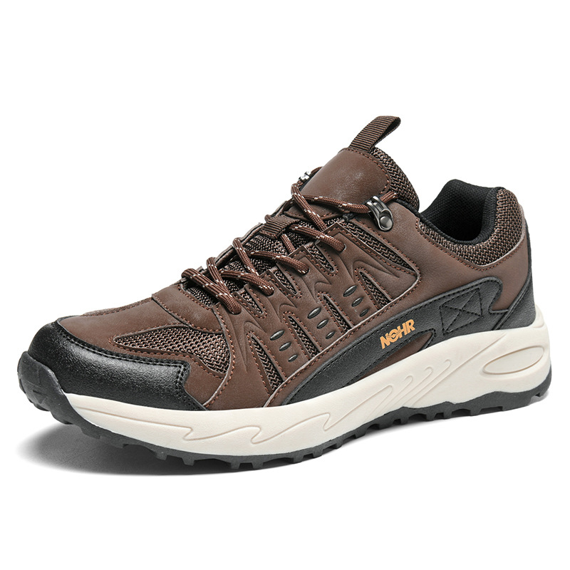 Zapatos de viaje al aire libre para hombres, zapatos de senderismo antideslizantes transpirables, zapatos de montaña deportivos de baja altura para parejas