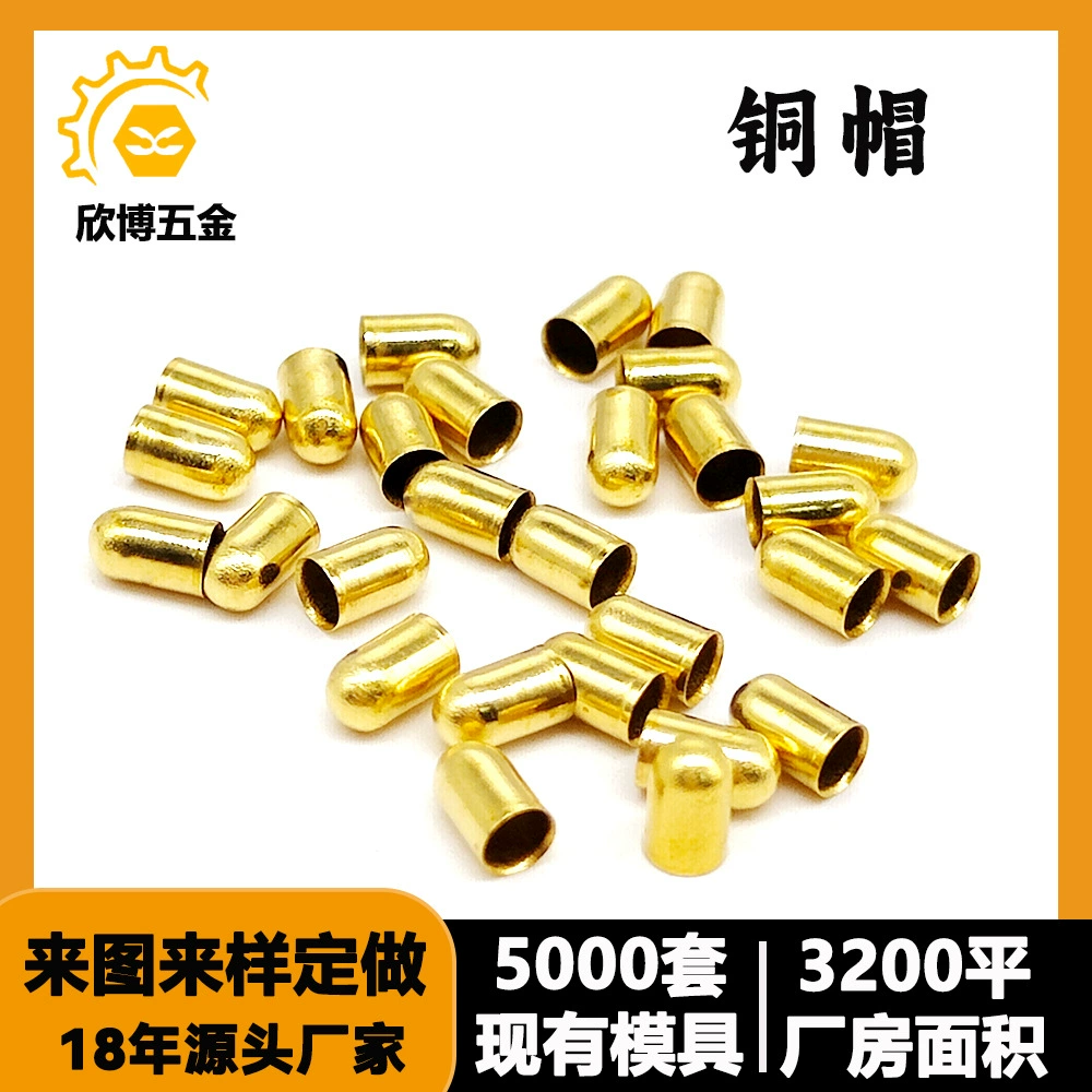 Растягивающаяся медная крышка, нестандартная пружинная крышка, тумблер, возвратная полая глухая заклепка с отверстием, пряжка, отделка медной крышки