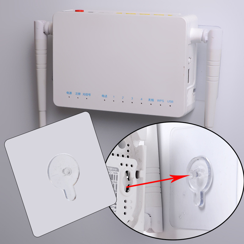 Router Hook Adhesive Wall Mount Picture Frame Hanging Nails Traceless Adhesive Hooks Photo Wall Suction Cup Suction Cup Hooks