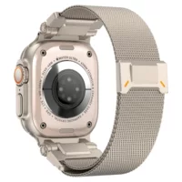 ticmate Explorer Milan ремешок для Apple Watch 44-49 мм: серебристый, титановый, черный